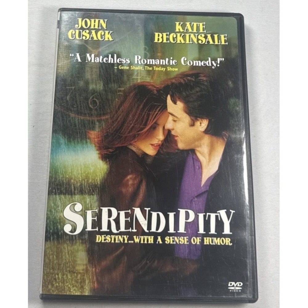 Serendipity (DVD, 2001) John Cusack, Kate Beckinsale - Romance Comedy